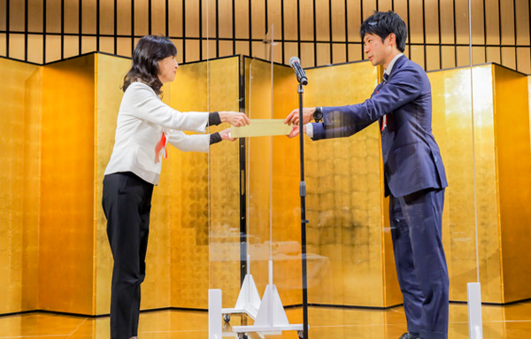 日本の人事部「ＨＲアワード2020」表彰式の様子
