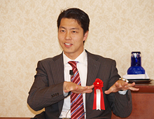 若鍋 孝司氏 photo