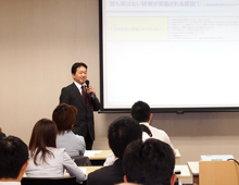田鍋 安弘氏/講演 photo