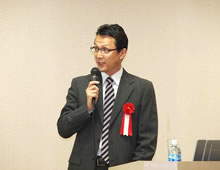 井関 隆明氏/講演 photo