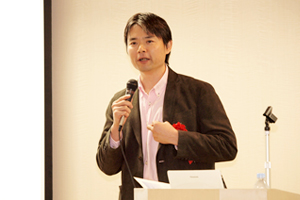 松尾 睦氏/講演 photo