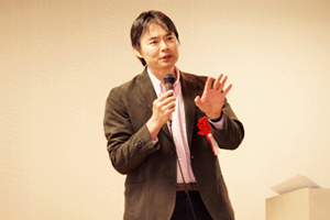 松尾 睦氏/講演 photo