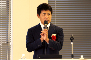中川氏/講演 photo