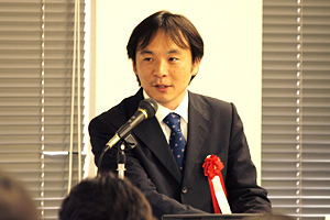 丸茂氏/講演 photo