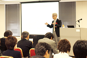 守島氏/講演 photo