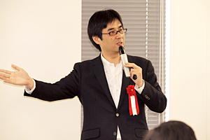 下地氏/講演 photo