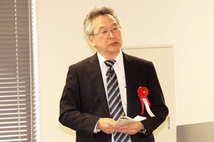 菅氏/講演 photo