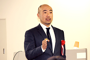楠木氏/講演 photo