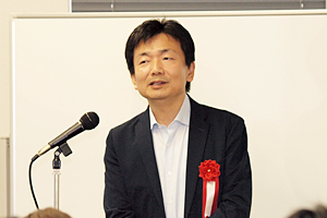 荻島氏/講演 photo