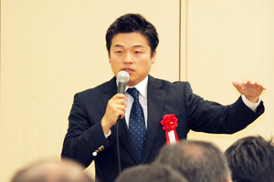 中川将志氏/講演 photo