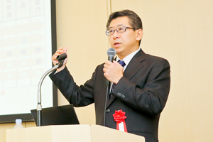 林展宏氏/講演 photo