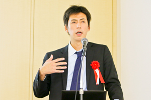 柳橋仁機氏 講演photo