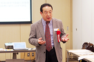 蓮沼孝氏/講演 photo