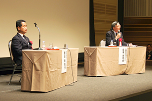 坂本光司氏 渡邉幸義氏 講演photo