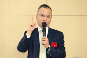 清水達也氏/講演 photo