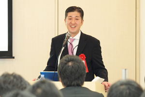 為広雅夫氏/講演 photo