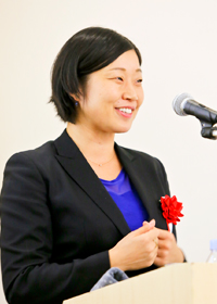 市川智子氏/講演 photo