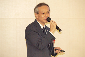 鶴田雄次郎氏 講演photo