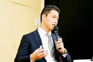 若鍋孝司氏/講演 photo
