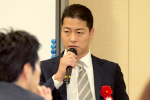 若鍋孝司氏/講演 photo