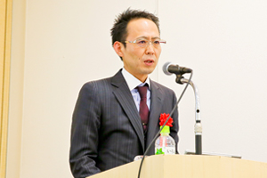 南常治氏/講演 photo
