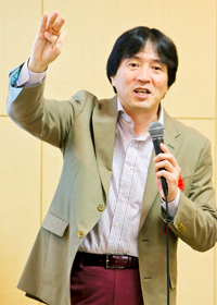 寺石雅英氏 講演photo