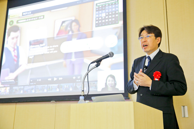 末吉輝彦氏 講演photo