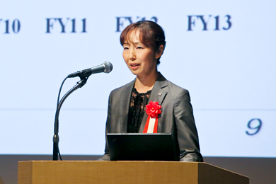 西田薫氏 photo