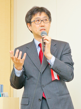佐藤秀明氏 講演photo