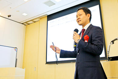 若林雅樹氏 講演photo