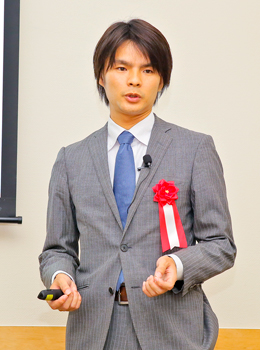 山田功生氏 講演photo