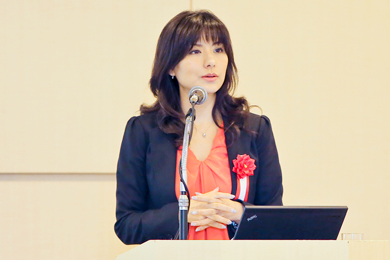 小室淑恵氏 講演photo