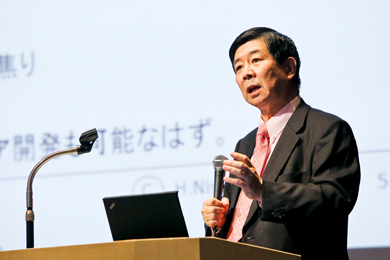 西澤肇氏 講演photo