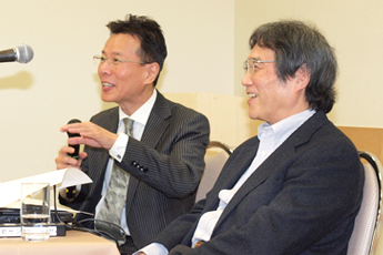花田光世氏・金井壽宏氏 photo