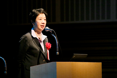 佐藤千佳氏 講演photo