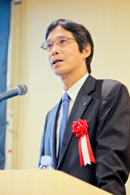米田靖之氏 Photo