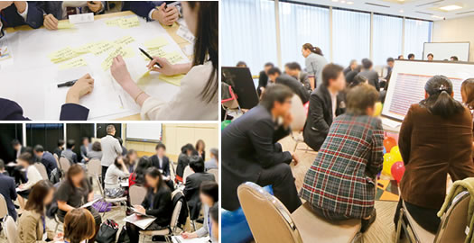 HRのプロフェッショナルによる、双方向の学びと創造の場。来場者参加型企画「ワークショップ」